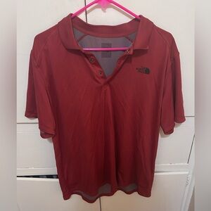 The North Face mens size large polo style shirt